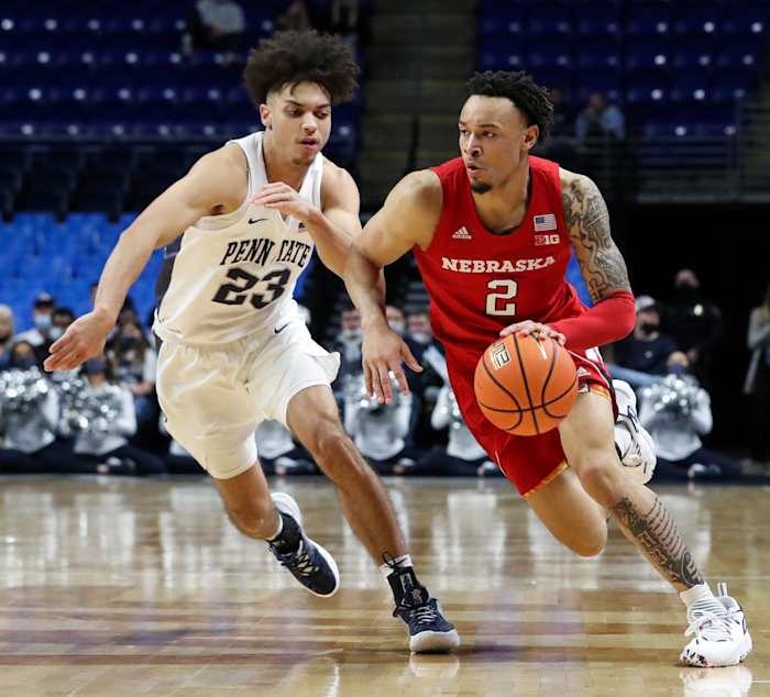 Trey McGowens vs Penn State 2022.02.27
